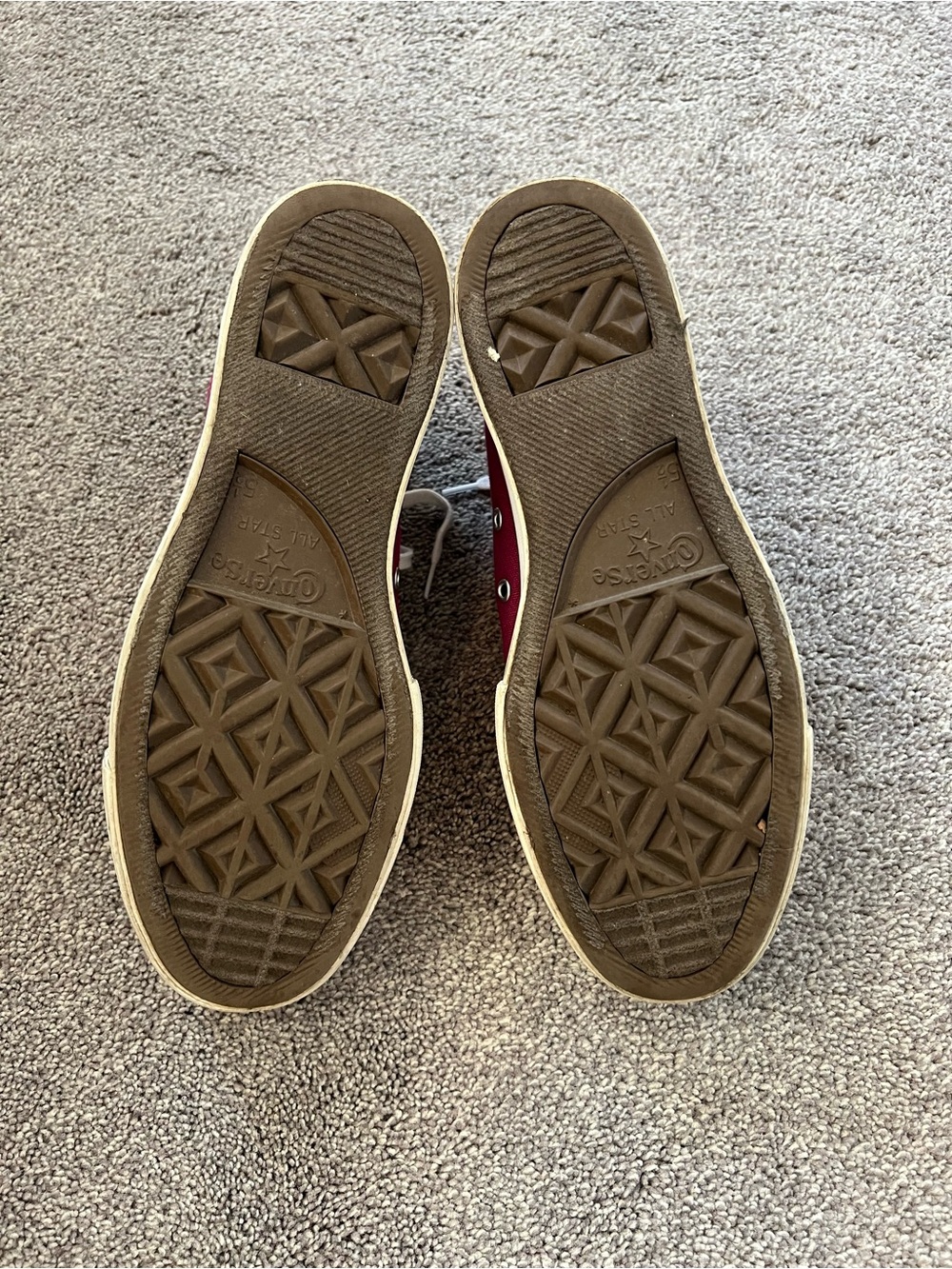 Converse High Top Platform Canvas Sneakers - 7.5 - Picture 5 of 6